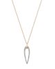 Bloomingdale's Fine Collection Bloomingdale's Fine Collection Diamond Pave Modern Open Pendant Necklace in 14K Yellow Gold, 18 - 1