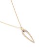 Bloomingdale's Fine Collection Bloomingdale's Fine Collection Diamond Pave Modern Open Pendant Necklace in 14K Yellow Gold, 18 - 3