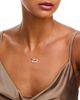 Bloomingdale's Fine Collection Bloomingdale's Fine Collection Diamond Pave Oval Pendant Necklace in 14K Yellow Gold, 18 - 2