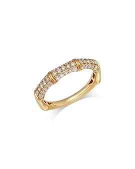 Bloomingdale's Fine Collection Bloomingdale's Fine Collection Diamond Pave Ring in 14K Yellow Gold, 0.50 tcw