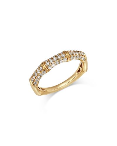 Bloomingdale's Fine Collection Bloomingdale's Fine Collection Diamond Pave Ring in 14K Yellow Gold, 0.50 tcw
