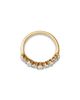 Bloomingdale's Fine Collection Bloomingdale's Fine Collection Diamond Pear & Round Band in 18K Gold, 1.02 tcw - 3