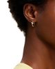 Bloomingdale's Fine Collection Bloomingdale's Fine Collection Diamond Pear & Round Beaded Bypass Huggie Hoop Earrings, 0.25 tcw - 2