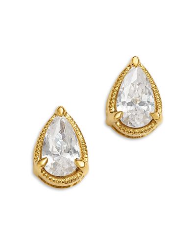 Bloomingdale's Fine Collection Bloomingdale's Fine Collection Diamond Pear Shaped Stud Earrings in 14K Yellow Gold, 0.38 tcw