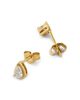 Bloomingdale's Fine Collection Bloomingdale's Fine Collection Diamond Pear Shaped Stud Earrings in 14K Yellow Gold, 0.38 tcw - 4