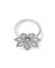 Bloomingdale's Fine Collection Bloomingdale's Fine Collection Diamond Round & Baguette Diamond Statement Ring in 14K White Gold, 0.75 tcw - 3