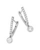 Bloomingdale's Fine Collection Bloomingdale's Fine Collection Diamond Solitaire Drop Earrings in 14K White Gold, 0.50 tcw - 1