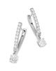Bloomingdale's Fine Collection Bloomingdale's Fine Collection Diamond Solitaire Drop Earrings in 14K White Gold, 1.0 tcw - 1