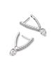 Bloomingdale's Fine Collection Bloomingdale's Fine Collection Diamond Solitaire Drop Earrings in 14K White Gold, 1.0 tcw - 4