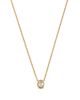Bloomingdale's Fine Collection Bloomingdale's Fine Collection Diamond Solitaire Oval Cut Pendant Necklace in 14K Yellow Gold, 0.33 tcw - 1