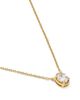 Bloomingdale's Fine Collection Bloomingdale's Fine Collection Diamond Solitaire Oval Cut Pendant Necklace in 14K Yellow Gold, 0.33 tcw - 3