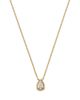 Bloomingdale's Fine Collection Bloomingdale's Fine Collection Diamond Solitaire Pear Shaped Pendant Necklace in 14K Yellow Gold, 0.33 tcw - 1