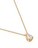 Bloomingdale's Fine Collection Bloomingdale's Fine Collection Diamond Solitaire Pear Shaped Pendant Necklace in 14K Yellow Gold, 0.33 tcw - 3