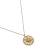 Bloomingdale's Fine Collection Bloomingdale's Fine Collection Diamond Starburst Disc Pendant Necklace in 14K Yellow Gold, 0.25 tcw - 3