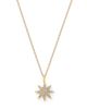 Bloomingdale's Fine Collection Bloomingdale's Fine Collection Diamond Starburst Pave Pendant Necklace in 14K Yellow Gold, 0.32 tcw - 1