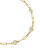 Bloomingdale's Fine Collection Bloomingdale's Fine Collection Diamond Station Paperclip Chain Bracelet in 14K Yellow Gold, 1.05 tcw - 3