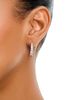 Bloomingdale's Fine Collection Bloomingdale's Fine Collection Diamond Tapered Hoop Earrings in 14K White Gold, 1.5 tcw - 2