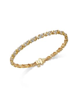 Bloomingdale's Fine Collection Bloomingdale's Fine Collection Diamond Tennis Bracelet in 14K Yellow Gold, 3.0 tcw