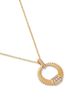 Bloomingdale's Fine Collection Bloomingdale's Fine Collection Diamond Textured Circle Pendant Necklace in 14K Yellow Gold, 0.33 tcw - 3