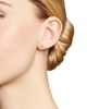Bloomingdale's Fine Collection Bloomingdale's Fine Collection Diamond Three Stone Stud Earrings in 14K Rose Gold, 0.30 tcw - 2