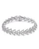 Bloomingdale's Fine Collection Bloomingdale's Fine Collection Diamond Triangle Link Bracelet in 14K White Gold, 4.0 tcw - 1