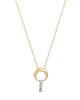 Bloomingdale's Fine Collection Bloomingdale's Fine Collection Diamond Triple Drop Pendant Necklace in 14K Yellow Gold, 18 - 1