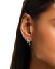 Bloomingdale's Fine Collection Bloomingdale's Fine Collection Emerald & Diamond Mixed Cut Drop Earrings in 14K Yellow Gold - 2