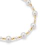Bloomingdale's Fine Collection Bloomingdale's Fine Collection Freshwater Pearl & Textured Bead Bracelet in 14K Yellow Gold - 3
