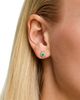 Bloomingdale's Fine Collection Bloomingdale's Fine Collection Gemstone & Diamond Classic Flower Cluster Stud Earrings in 14K Gold - 2