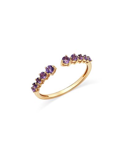 Bloomingdale's Fine Collection Bloomingdale's Fine Collection Gemstone Open Ring in 14K Yellow Gold
