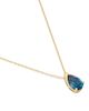 Bloomingdale's Fine Collection Bloomingdale's Fine Collection London Blue Topaz Pendant Necklace in 14K Yellow Gold, 18 - 3