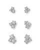 Bloomingdale's Fine Collection Bloomingdale's Fine Collection Luxe Collection Certified Lab Grown Diamond 3 Stone Cluster Stud Earrings in 14K Gold, 0.5 tcw - 5