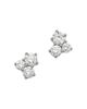 Bloomingdale's Fine Collection Bloomingdale's Fine Collection Luxe Collection Certified Lab Grown Diamond 3 Stone Cluster Stud Earrings in 14K Gold, 1.0 tcw - 1