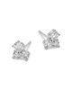 Bloomingdale's Fine Collection Bloomingdale's Fine Collection Luxe Collection Certified Lab Grown Diamond 3 Stone Cluster Stud Earrings in 14K Gold, 1.0 tcw - 3