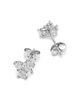 Bloomingdale's Fine Collection Bloomingdale's Fine Collection Luxe Collection Certified Lab Grown Diamond 3 Stone Cluster Stud Earrings in 14K Gold, 1.5 tcw - 4