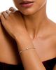 Bloomingdale's Fine Collection Bloomingdale's Fine Collection Luxe Collection Certified Lab Grown Diamond Bezel Tennis Bracelet in 14K White & Yellow Gold, 2.0 tcw - 2
