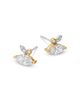 Bloomingdale's Fine Collection Bloomingdale's Fine Collection Luxe Collection Certified Lab Grown Diamond Cluster Stud Earrings in 14K Yellow Gold, 1.0 tcw - 3