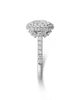 Bloomingdale's Fine Collection Bloomingdale's Fine Collection Luxe Collection Certified Lab Grown Diamond Cushion Cut Halo Engagement Ring in 18K White Gold, 4.0 tcw - 3