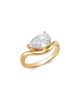 Bloomingdale's Fine Collection Bloomingdale's Fine Collection Luxe Collection Certified Lab Grown Diamond East West Pear Solitaire Ring in 18K Yellow Gold, 2.0 tcw - 1