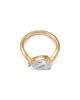 Bloomingdale's Fine Collection Bloomingdale's Fine Collection Luxe Collection Certified Lab Grown Diamond East West Pear Solitaire Ring in 18K Yellow Gold, 2.0 tcw - 3
