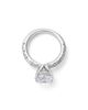 Bloomingdale's Fine Collection Bloomingdale's Fine Collection Luxe Collection Certified Lab Grown Diamond Emerald Cut Band Engagement Ring in 18K White Gold, 4.2 tcw - 3