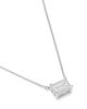 Bloomingdale's Fine Collection Bloomingdale's Fine Collection Luxe Collection Certified Lab Grown Diamond Emerald Cut Solitaire Pendant Necklace in 18K White Gold, 3.0 tcw - 3