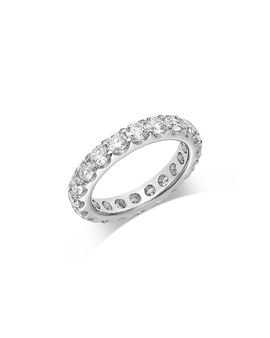 Bloomingdale's Fine Collection Bloomingdale's Fine Collection Luxe Collection Certified Lab Grown Diamond Eternity Band in 18K Gold, 3.0 tcw