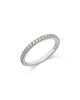 Bloomingdale's Fine Collection Bloomingdale's Fine Collection Luxe Collection Certified Lab Grown Diamond Half Pave Band in 18K Gold, 0.33 tcw - 1