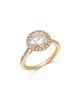 Bloomingdale's Fine Collection Bloomingdale's Fine Collection Luxe Collection Certified Lab Grown Diamond Halo Engagement Ring in 18K Yellow Gold, 2.5 tcw - 1