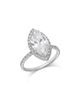 Bloomingdale's Fine Collection Bloomingdale's Fine Collection Luxe Collection Certified Lab Grown Diamond Marquise Cut Halo Engagement Ring in 18K White Gold, 3.5 tcw - 1
