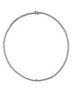 Bloomingdale's Fine Collection Bloomingdale's Fine Collection Luxe Collection Certified Lab Grown Diamond Marquise Cut Tennis Necklace in 14K White Gold, 8.0 tcw - 3