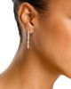 Bloomingdale's Fine Collection Bloomingdale's Fine Collection Luxe Collection Certified Lab Grown Diamond Mixed Cup Drop Earrings in 14K White Gold, 2.5 tcw - 2