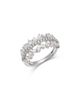 Bloomingdale's Fine Collection Bloomingdale's Fine Collection Luxe Collection Certified Lab Grown Diamond Mixed Cut Band Ring in 14K White Gold, 1.3 tcw - 1