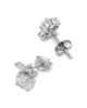 Bloomingdale's Fine Collection Bloomingdale's Fine Collection Luxe Collection Certified Lab Grown Diamond Mixed Cut Cluster Stud Earrings in 14K White Gold, 0.75 tcw - 4